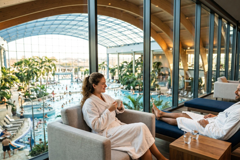 Bucharest: Therme Bucharest Spa Ticket & Round-Trip Transfer 3 hours Therme Bucharest Palm, Galaxy or Elysium & Transfer