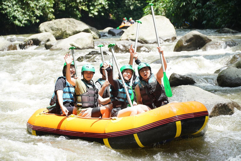 Ubud: Ayung River Rafting With Waterfalls & Jungle Cliffs