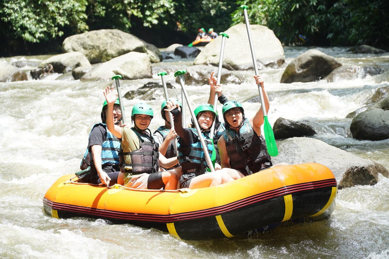 Ubud: Ayung River Rafting With Waterfalls & Jungle Cliffs