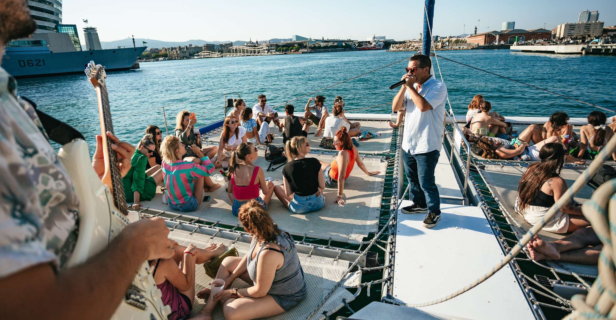 Barcelona: Sunset Catamaran Cruise with Live Music photo 5