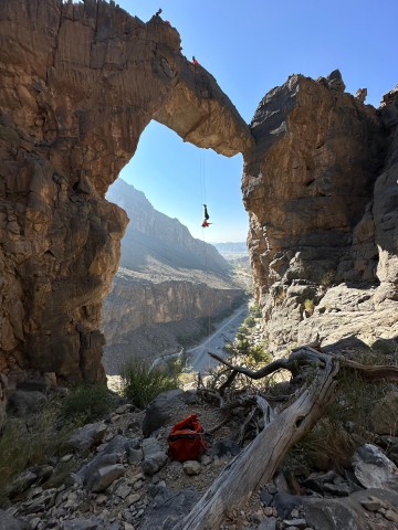Visit Nizwa Abseiling and Rope Swing Adventure in Jebel Akhdar