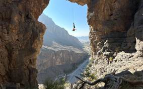 Nizwa: Abseiling and Rope Swing Adventure