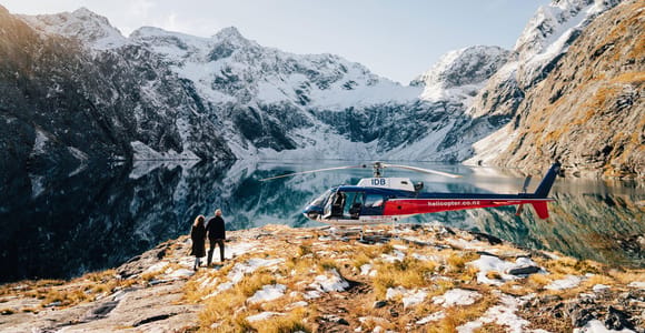 Queenstown: Milford Sound Cruise with Helicopter Transfer