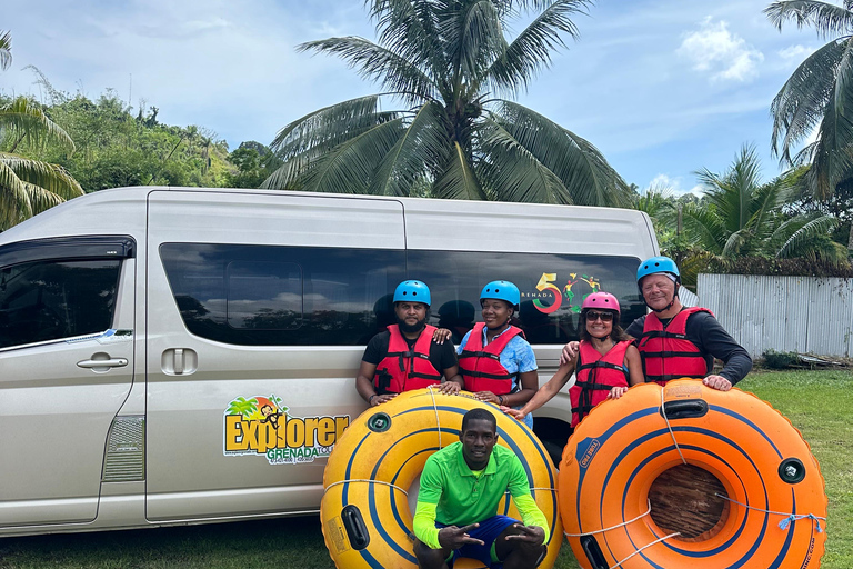 Grenada: Rivier Tubing en Grand Etang Meer Tour