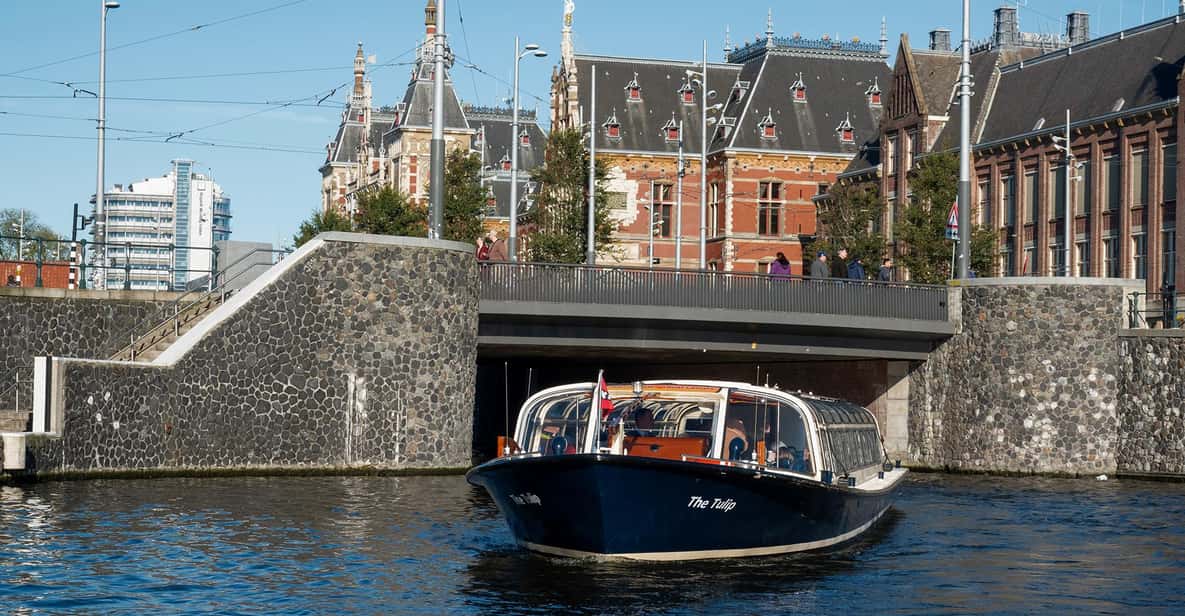 Afbeelding 2 van Amsterdam: luxe rondvaart van 75 minuten met commentaar