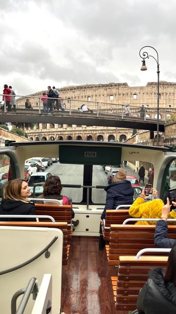 Open Top Bus Rome Rome: Hop on the Vintage open bus with street food included | GetYourGuide