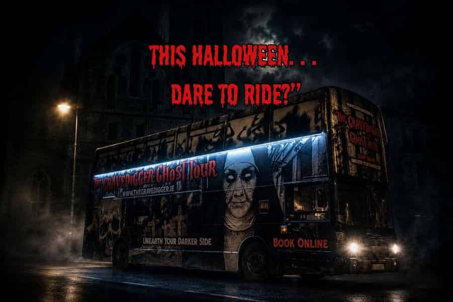 Dublin: Gravedigger Ghost Bus & Pub-Stopp. Foto: GetYourGuide