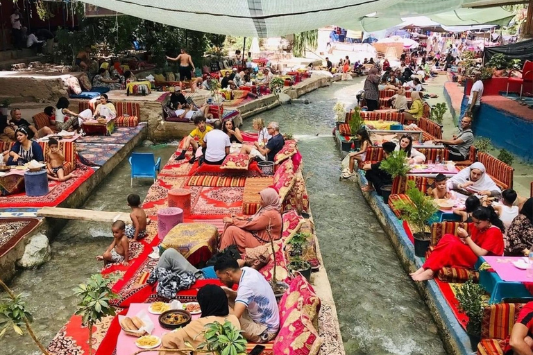 Marrakech à la vallée de l&#039;Ourika - Excursion d&#039;une journée avec déjeuner et cascadeExcursion d&#039;une journée panoramique de Marrakech à la vallée de l&#039;Ourika, déjeuner et ca