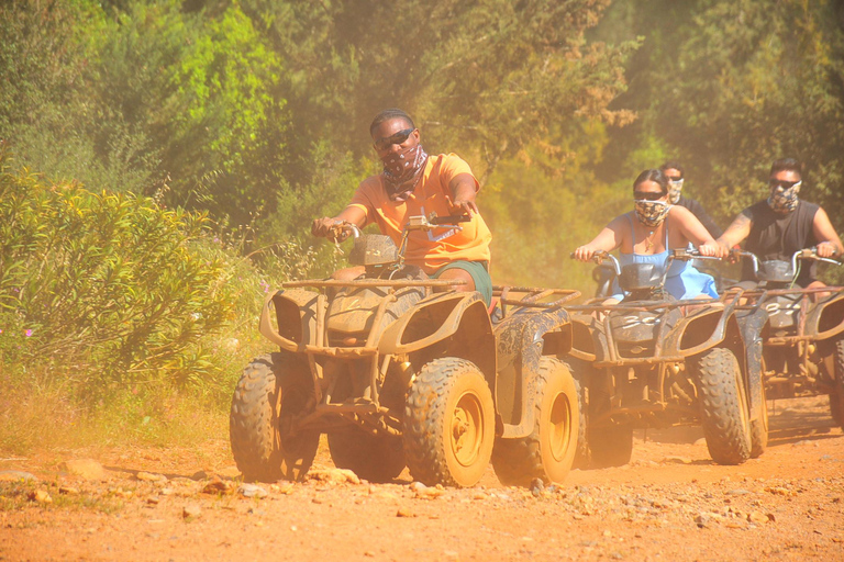 Antalya: Quad & Buggy Safari Adventure w/Zipline Experience Quad Safari -Single Participant