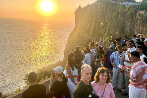 Bali: Uluwatu Temple Walking Tour with Sunset Kecak Show Uluwatu Walking Tour with 6 PM Kecak Fire Dance