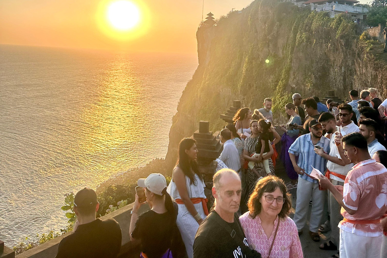 Bali: Uluwatu Temple Walking Tour with Sunset Kecak Show Uluwatu Walking Tour with 6 PM Kecak Fire Dance