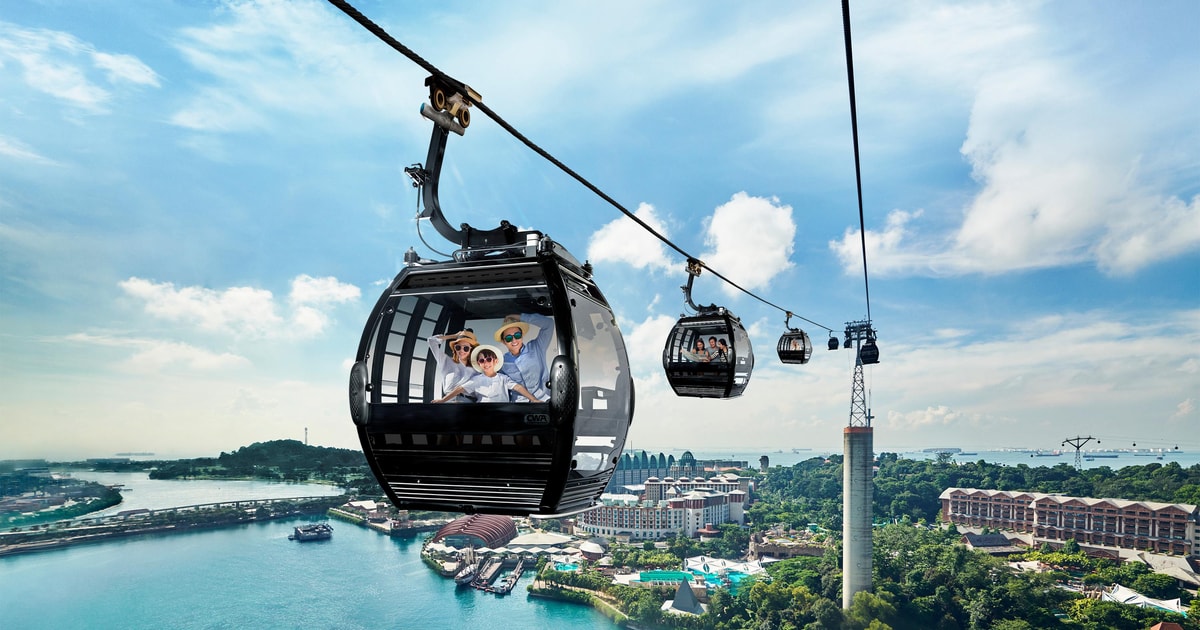 Singapore: Sentosa Cable Car Sky Pass Roundtrip Ticket | GetYourGuide