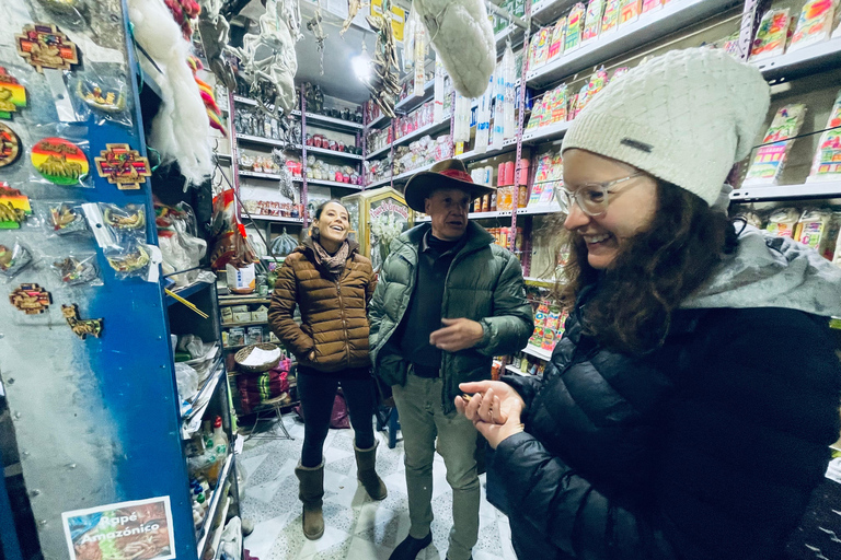 La Paz: Offering to Pachamama in an Ancestral Andean Ritual La Paz: Offering to Mother Earth in an Ancestral Andean Ritual