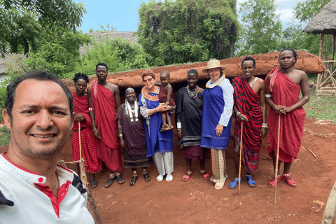 Zanzibar: Maasai village tour and Turtles experience trip Tour without Hotel pick up and drop-off