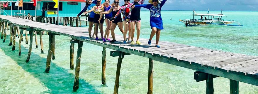 BALABAC : excursion en groupe avec nuit sur l'île d'Onok (4 jours 3 nuits)