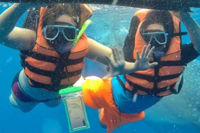 Dumaguete: Oslob Whale Watching Tour with the ruins sidetrip Pick-up outside Dumaguete only