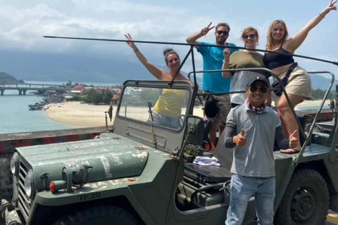 Jeep & Train Journey: Explore Huế, Hai Van Pass, & Lăng Cô