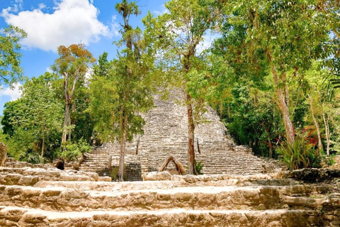 Tulum y Cobá: tour arqueológico de 1 día con almuerzo