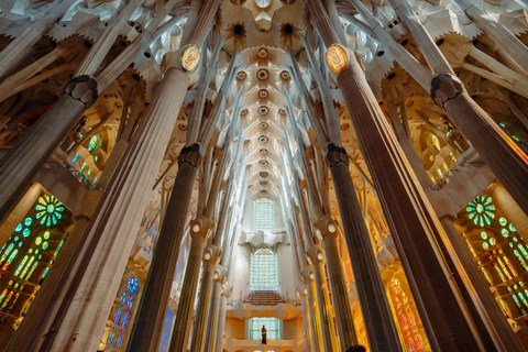 Barcelona: Sagrada Familia Evening Tour with Cava