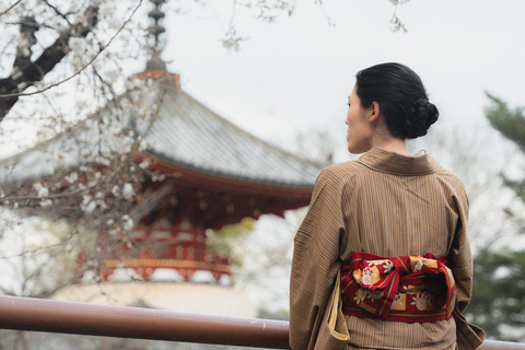Kawagoe: Kimono Tour in old Edo