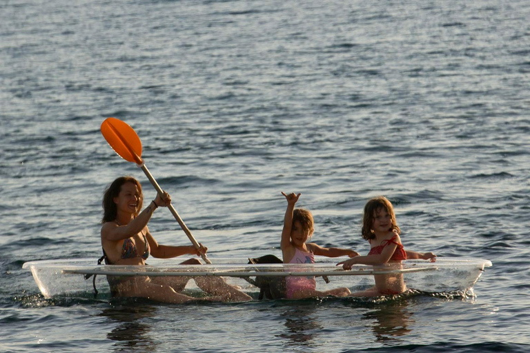 Castiglioncello: Transparent Kayaks and SUPs at Quercetano Bay