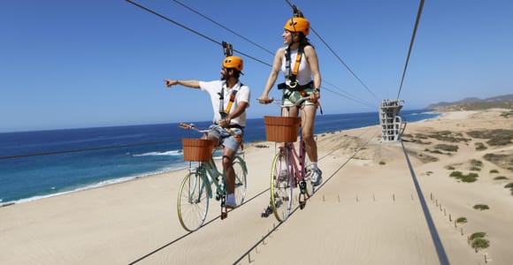 Cabo San Lucas: Sky Bikes Beach and Desert Tour in Cabo