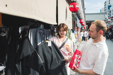 Tóquio: Visita ao Templo Sensoji com aluguer de quimono