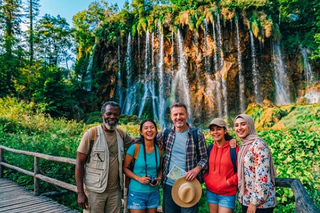 From Zagreb: Plitvice with Ticket & Rastoke Falls Day Tour