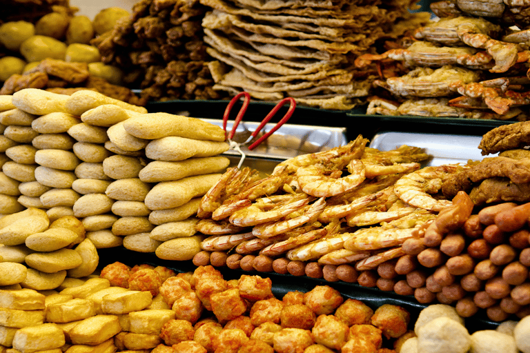 Penang : Promenade en trishaw et visite culinaire du Hawker Center