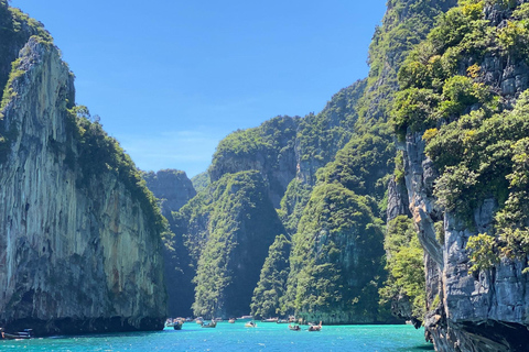 Koh Phi Phi Maya Bay Excursión Matinal en Barco Privado de Cola LargaExcursión matinal de 4 horas en Longtail