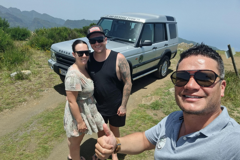 From Funchal: Northwest Madeira 4x4 Jeep Tour with Transfer