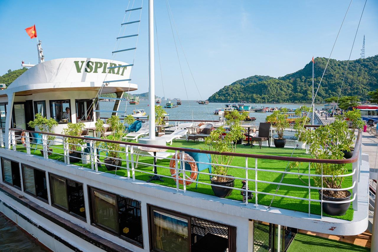 Z Cat Ba/Hanoi: 1-dniowa wycieczka do zatoki Lan Ha i lekcja gotowaniaZ Hanoi: 1-dniowa wycieczka nad zatokę Lan Ha i lekcja gotowania