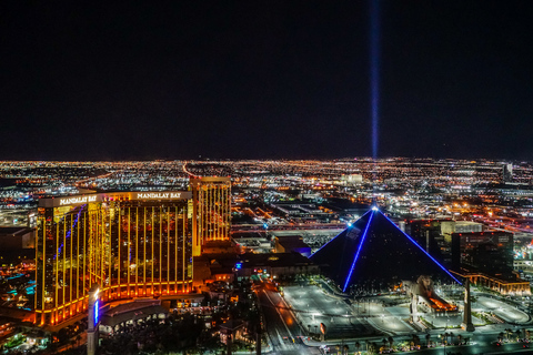 Las Vegas: voo noturno de helicóptero sobre a Las Vegas StripVoo de helicóptero com ponto de encontro