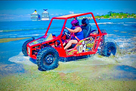 Punta Cana : Excursiones en Buggy AtV /cenote en la Playa