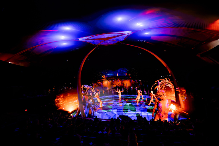 Cosm Dallas: Mystère by Cirque du Soleil in Shared Reality Level 2: 3 Person Booth