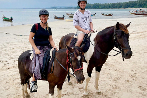 Aventura a caballo por la playa de PhuketEquitación 8:30