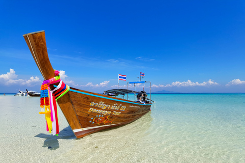 Khao Lak: Tagestour nach Phi Phi mit privater Longtail TourKhao Lak: Tagesausflug nach Phi Phi mit privater Longtail-Tour