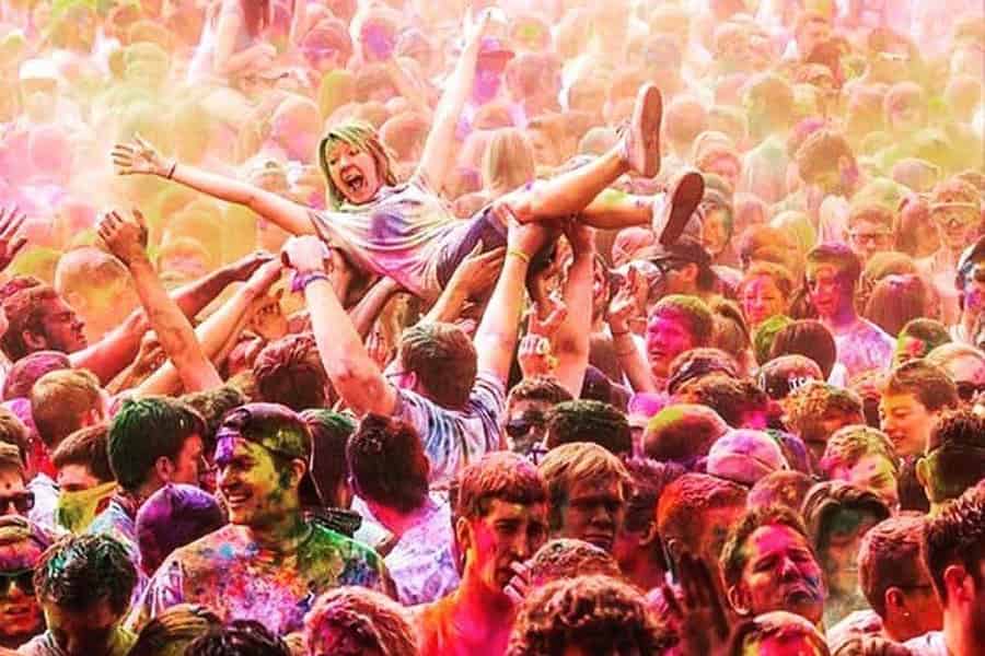 Kathmandu Durbar Square | Holi Festival Celebration 2. März. Foto: GetYourGuide Kathmandu Durbar Square | Holi Festival Celebration 2. März. Foto: GetYourGuide