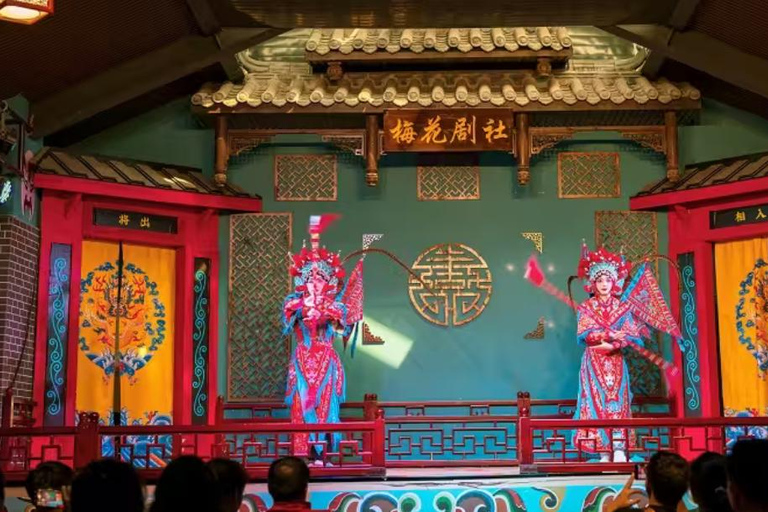 Chengdu: Meihua Theatre Sichuan Opera Face-Changing Show Sichuan: A-zone ticket & Tea