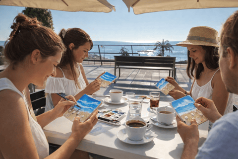 Create Your Own Souvenir of Alicante: Art Workshop, Coffee, and Relaxation Create Your Own Alicante Souvenir: Art Workshop, Coffee, and Relaxation