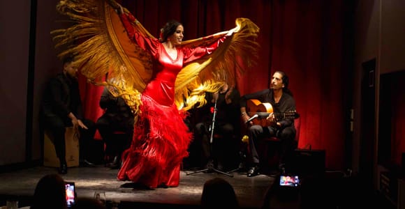 Intimate Authentic Flamenco Show in Barcelona at Casa Sors
