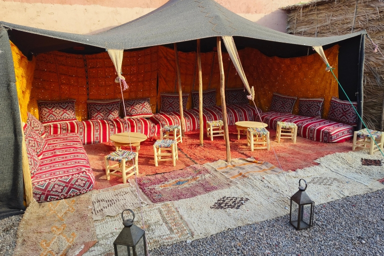 Marrakech : Excursion guidée en quad et à dos de chameauMarrakech : Excursion guidée en quad et à dos de chameau avec déjeuner