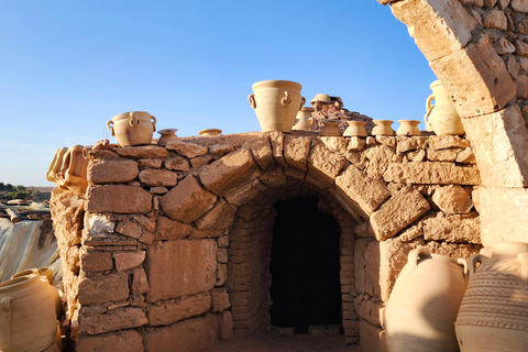 Authentic Djerba: Underground Oil Mill, Palm Grove, Pottery & Mosque
