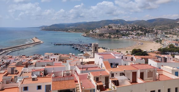 Von Valencia aus: Tagestour nach Peñíscola (Stadt, Burg und Strand)