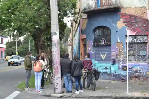 Excursão a pé em Bogotá Teusaquillo uma parte diferente da cidade