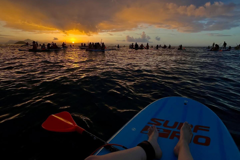 See the Sunrise in Copacabana from a Stand Up Paddleboard with Photos