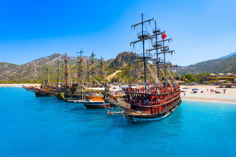Oludeniz: Pirate Boat Tour with Lunch & Swim Stops Full-Day Pirate Boat Tour with Lunch