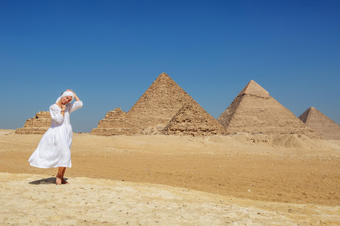 Piramidy w Gizie: wycieczka piesza bez kolejki, Sfinks i widokiPiramidy w Gizie: wycieczka piesza, bez kolejki, Sfinks i widoki