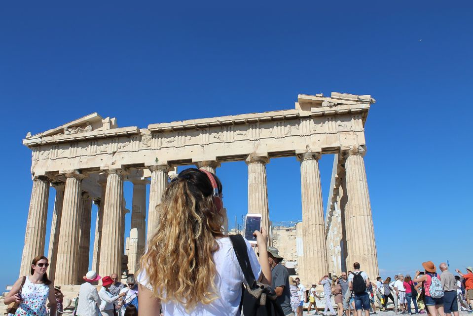 Athen: Akropolis Ticket mit mehrsprachigem Audioguide