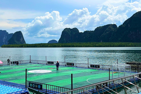 Krabi: Luxury Vintage Wooden Boat Cruise With Island Hopping Private: One day 4 Islands Tour
